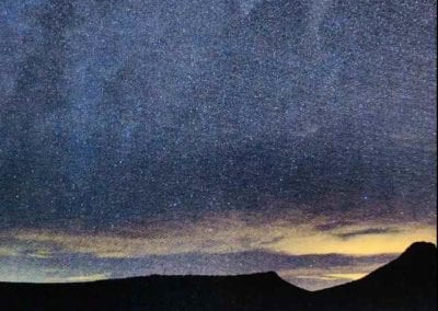 star gazing