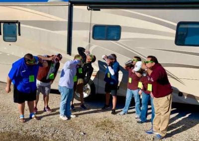 group at class a motorhome rental