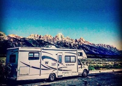 rv rental in the mountains