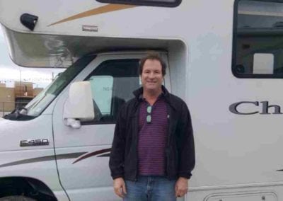 happy customer motorhome rental