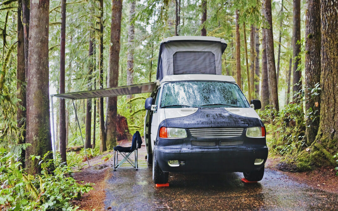 Camping in the Rain with Your Houston RV Rental
