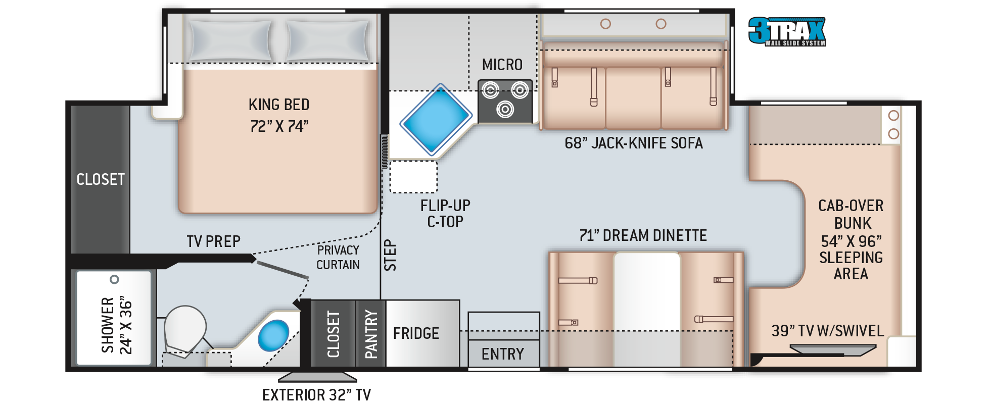 Lucy floor plan