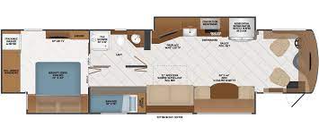 Houston RV Rental Molly Floorplan